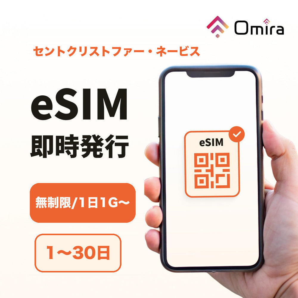 セントクリストファー・ネービス eSIM